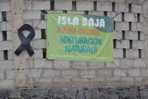 La Plataforma Los Silos - Isla Baja cuenta con el apoyo de gran parte de la población local / Foto: Marco Trujillo